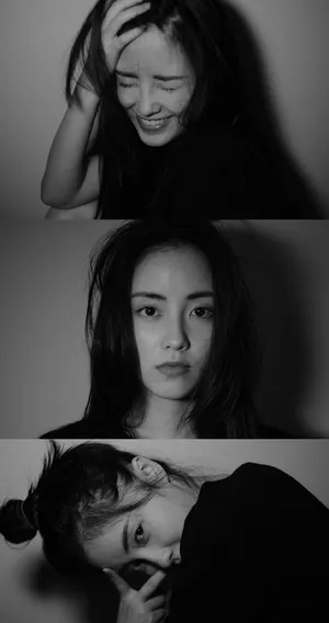 章乐韵清新文艺黑白写真图片_3