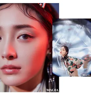 周洁琼梦幻光影写真图片_7
