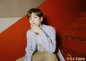 李汶翰白色西装气质写真图片_5
