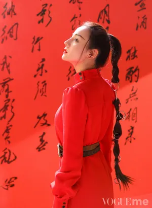 迪丽热巴飒爽武侠风写真图片_6