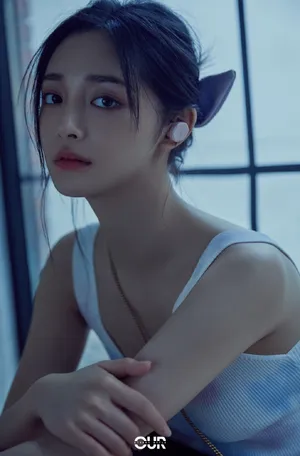 周洁琼日系少女感写真图片_1