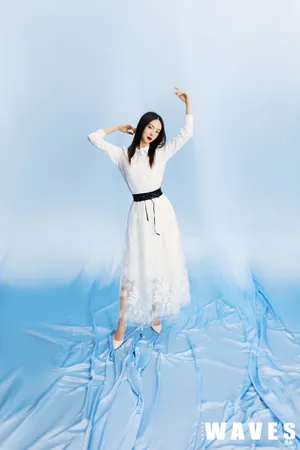 金晨优雅时尚杂志大片写真图片
