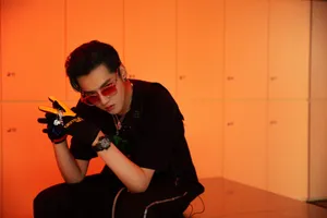 吴亦凡绿发酷帅写真图片_6
