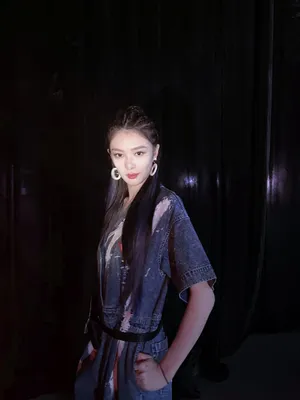 傅菁牛仔衣时尚写真图片_3