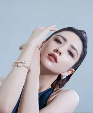 佟丽娅超A背头造型写真图片