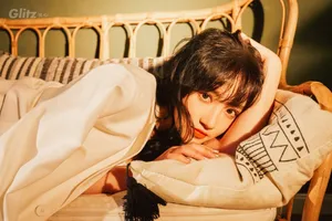 费沁源双马尾甜美写真图片_2