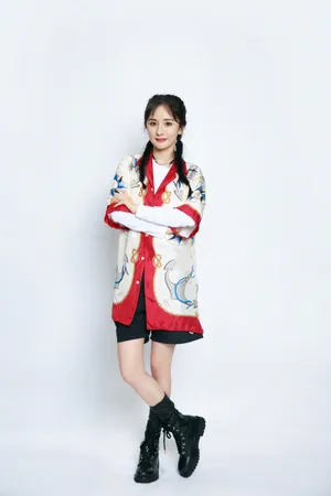 杨幂性感甜美写真图片_5