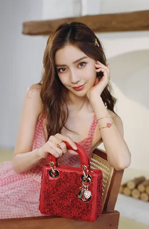 angelababy清新俏丽写真图片_2