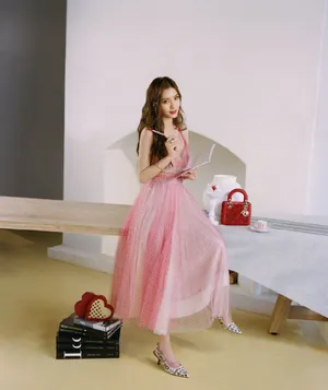 angelababy清新俏丽写真图片_4