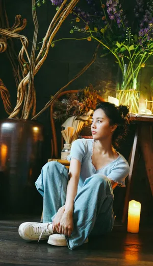 高煜霏甜美灵动写真图片_1