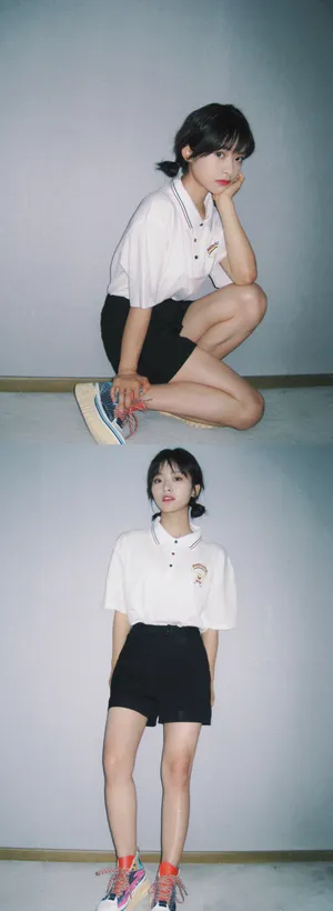 沈月元气马尾辫性感图片_2