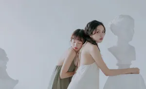 胡意旋吊带裙性感写真图片_6