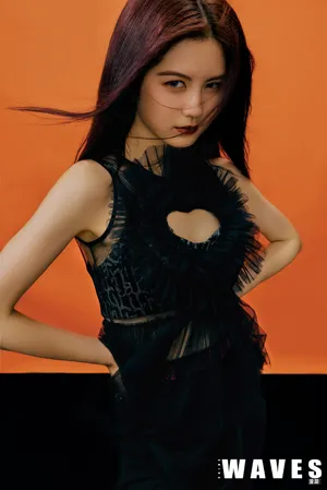 SNH48_7SENSES性感酷黑写真图片_11