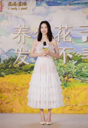 宋茜云朵梦幻礼裙活动照图片_2