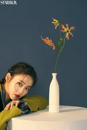 张佳宁小雀斑妆写真图片_5