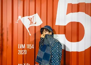李汶翰LV春夏21男装秀帅气图片_9