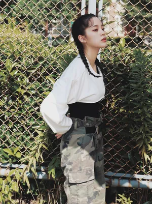 欧阳娜娜羊角辫时尚写真图片_4