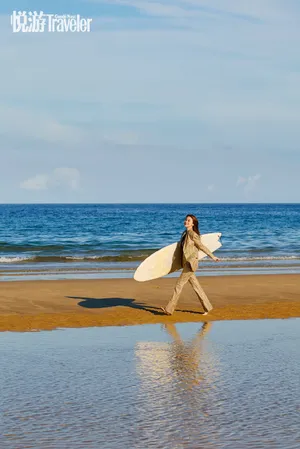 angelababy海岛沙滩大片写真图片_10