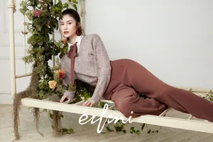 何穗时尚优雅秋装写真图片_10