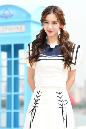angelababy《奔跑吧》水手服造型图片_3