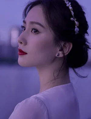 刘诗诗江边夜景大片写真图片