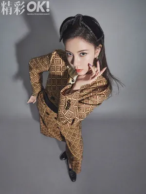 宋妍霏超酷时尚大片写真图片