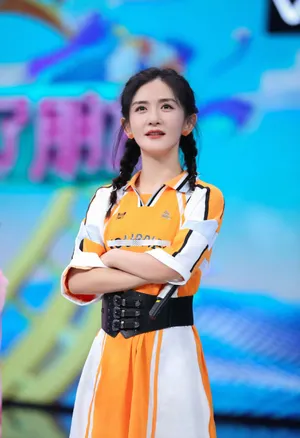 谢娜《快乐大本营》节目活力照图片_4
