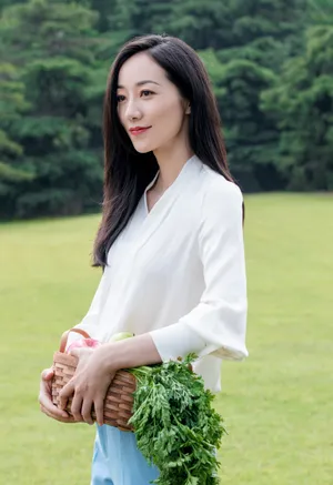 韩雪田园风清新甜美写真图片_6