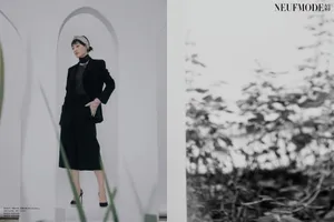 王丽坤摩登复古大片写真图片