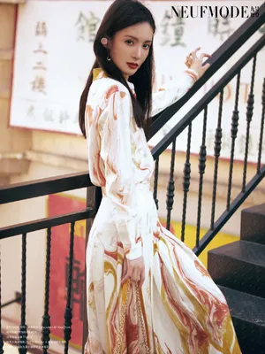 金晨港风复古大片写真图片_3