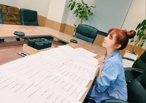 宋雨琦丸子头清秀自拍图片_3