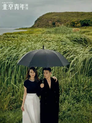 张晋蔡少芬双A夫妇气场十足写真图片_2