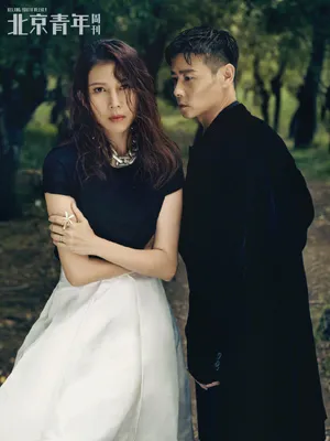 张晋蔡少芬双A夫妇气场十足写真图片_5
