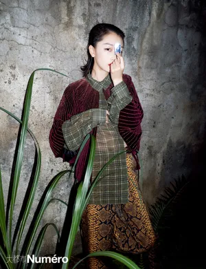 周冬雨个性酷美大片写真图片_2