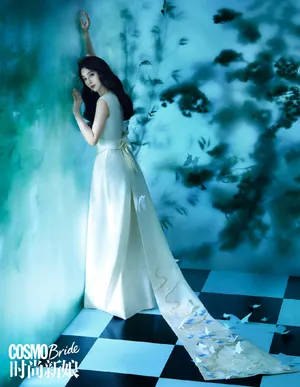 范冰冰婚纱大片写真图片