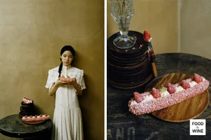 欧阳娜娜古典禁欲系写真图片_4