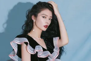 傅菁复古优雅写真图片_2