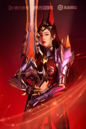 李斯丹妮《王者荣耀》COS花木兰图片