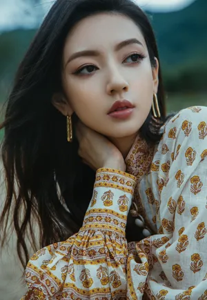 何瑞贤时尚优雅写真图片_1