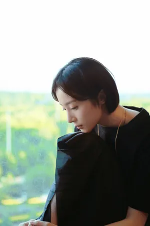 胡冰卿短发清爽写真图片_2