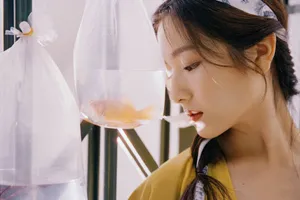 李兰迪林一港风大片写真图片
