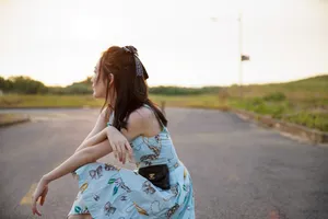 王鸥甜美元气七夕写真图片_5