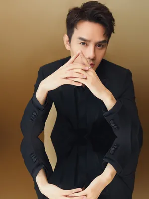 王凯帅气儒雅西装写真图片_2
