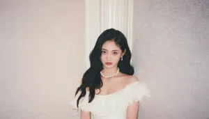 周洁琼胶片质感时尚写真图片