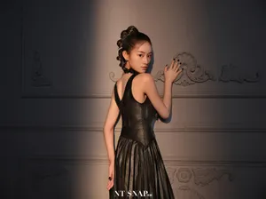郭晓婷复古优雅写真图片_4