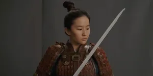 刘亦菲花木兰试妆青涩更有英气男装试妆图片第4张