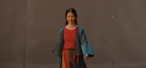 刘亦菲花木兰试妆青涩更有英气男装试妆图片第5张