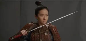 刘亦菲花木兰试妆青涩更有英气男装试妆图片第7张