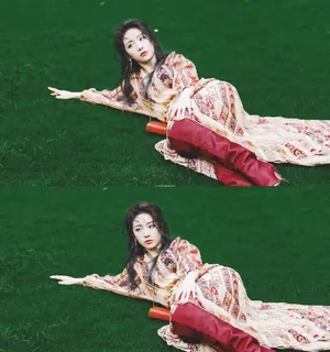 喻言森系精灵御姐甜美帅气风格百变写真图片_7