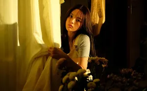 杨超越大眼无辜迷离动人楚楚动人写真图片第3张